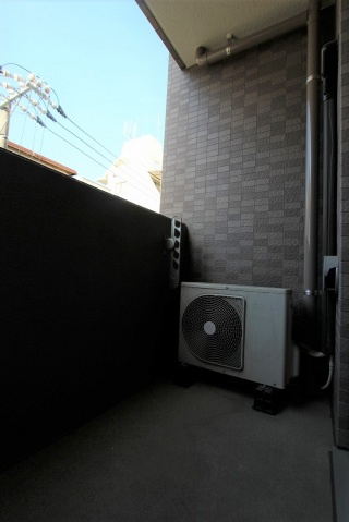 Welsh.Sビル2のバルコニー