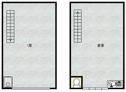 鳴海町字向田事務所の間取り