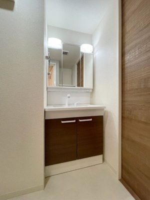 【洗面所】 | アネーロ西新Ⅳ（アネーロニシジンフォー） | 別号室の写真になります。現況優先。