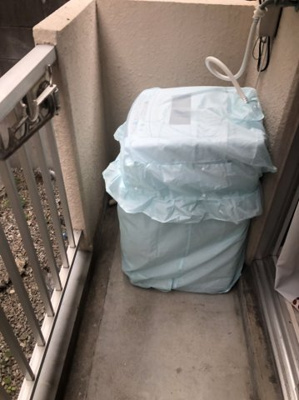 【バルコニー】 | ロイヤルコープ博多 | 別号室の写真になります。現況優先。
