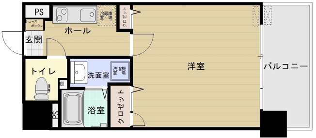 【間取り】 | リバティR天神 2 | 現況優先。