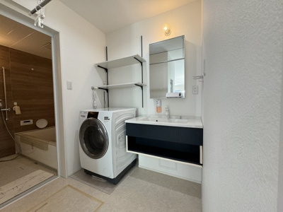 【独立洗面台】 | 熊谷市船木台　平屋中古住宅   | 現地(2024年3月撮影)