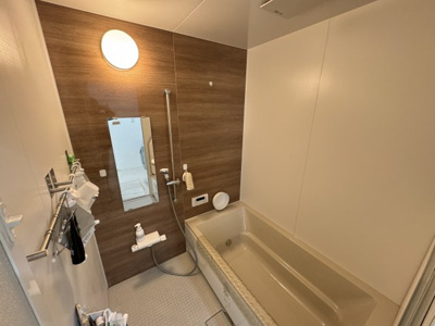 【浴室】 | 熊谷市船木台　平屋中古住宅   | 現地(2024年3月撮影)