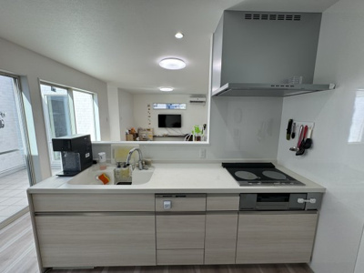 【キッチン】 | 熊谷市船木台　平屋中古住宅   | 現地(2024年3月撮影)