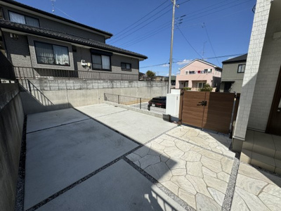 【庭】 | 熊谷市船木台　平屋中古住宅   | 現地(2024年3月撮影)