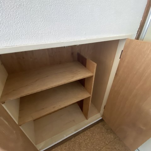 ハイツカレッヂ若草の収納|小物を収納するのに便利です