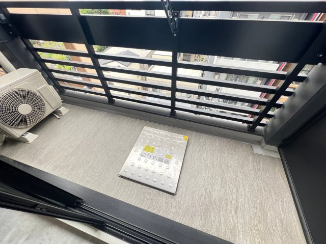 BRAVE北新町のバルコニー