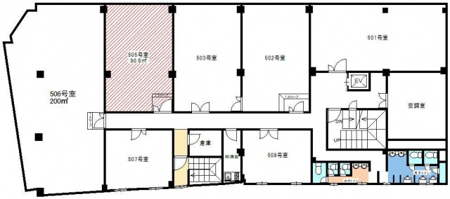 康生通西3丁目 康生ビルの間取り