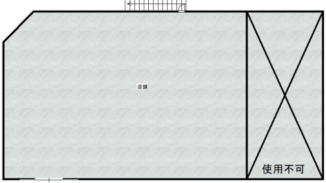 上之山三丁目店舗の間取り
