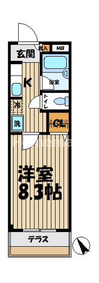 【間取り】 | 公田フーガトミー
