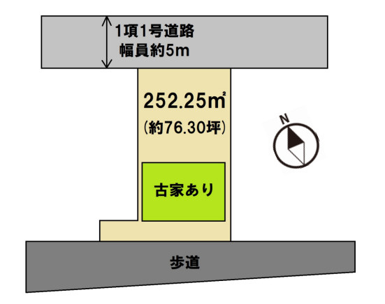 牛沼　土地の土地図