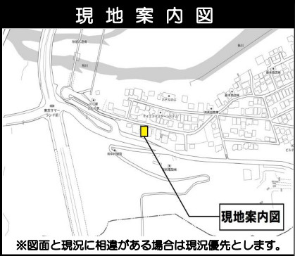 牛沼　土地の地図