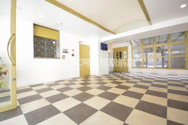 ロベリア弐番館のロビー