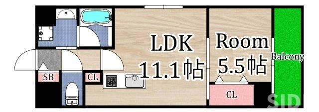 【間取り】 | シリウス中央