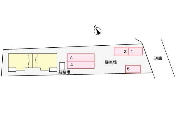 ウエスト・ピア　　刈谷市近郊の賃貸はクラスホーム刈谷店の駐車場