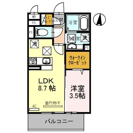 【間取り】 | サンライズ湊Ⅱ