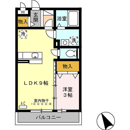 【間取り】 | ＣＡＳＡ　ＤＯＬＣＥ