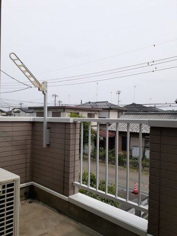 サニ－・ファウンテンのバルコニー