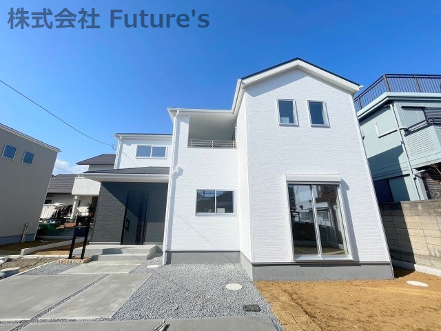 吉川市平沼　新築戸建　全2棟　2号棟の外観|吉川市大字平沼・全2棟！！大型商業施設車で10分圏内！！