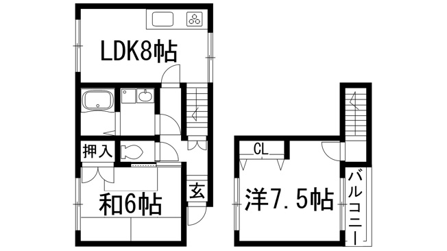 【間取り】 | グランシャリオ