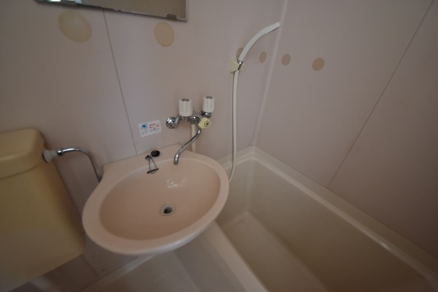 椋田アパート（11丁目）の洗面所