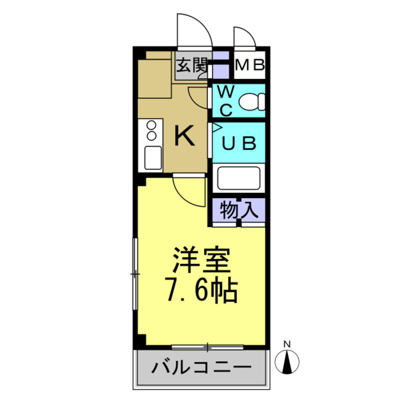 アズール・Kの間取り
