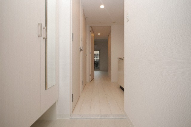 大阪市福島区大開３丁目の賃貸マンションの玄関