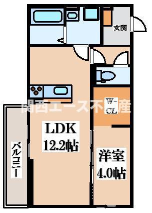 【間取り】 | ルシール西岩田