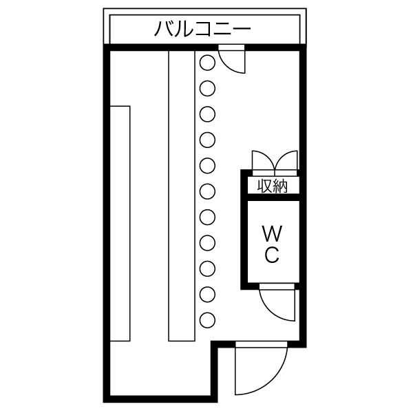 ホーメーマンションの間取り