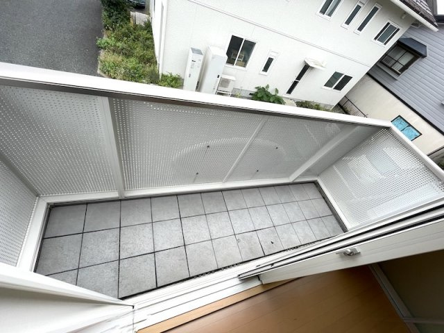 メロディーハイム本宮のバルコニー