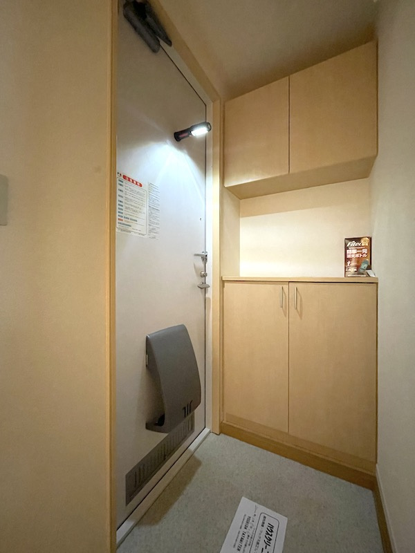 メロディーハイム本宮の玄関