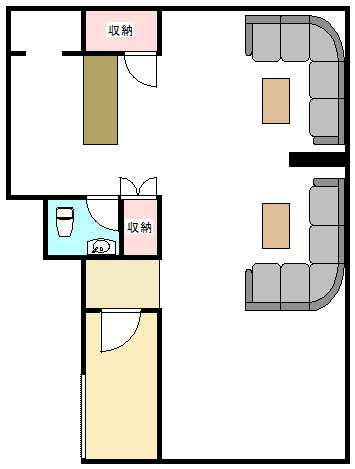 第一シバタビルの間取り