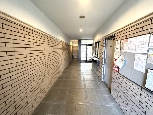 支倉パークホームズのエントランス