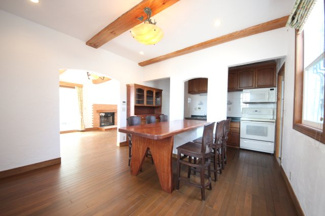 【キッチン】 | 大津市北比良839-4　浜前の戸建 | リビングと適度に分離感のあるダイニング