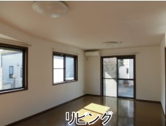 【居間・リビング】 | 中村タウンハウス-再契約型　定期借家-