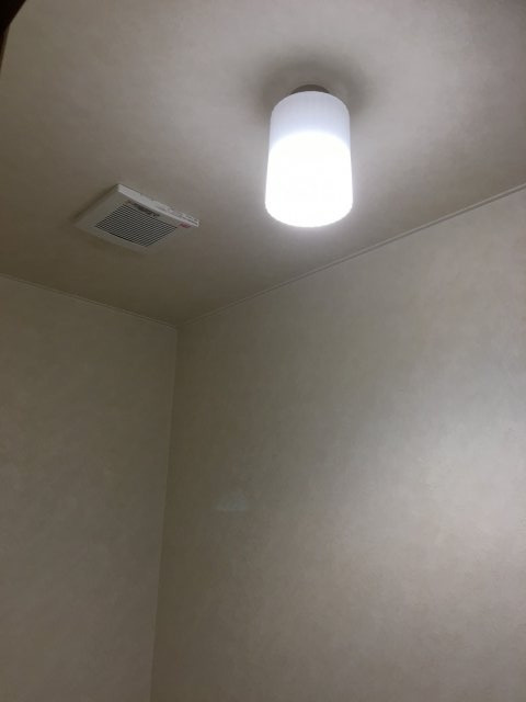 ハイム岩崎Ⅱ（学生応援フェア）のトイレ|照明