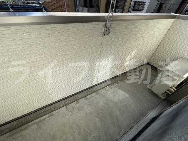 フジパレス岩田町Ⅰ番館のバルコニー|暖かな日差しのふりそそぐバルコニー