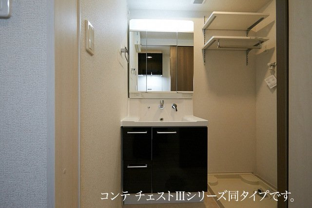 エスペランサ別府の洗面所