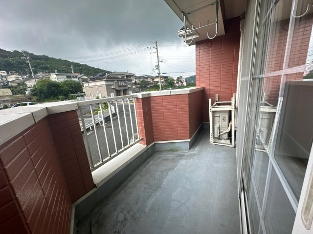 エーデル緑ヶ丘Ｂのバルコニー