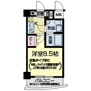 セレニテ甲子園Ⅰの間取り