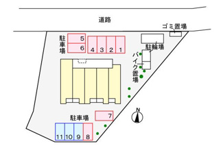 【駐車場】