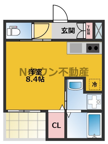 【間取り】 | R-smart covo新栄 | 間取りです