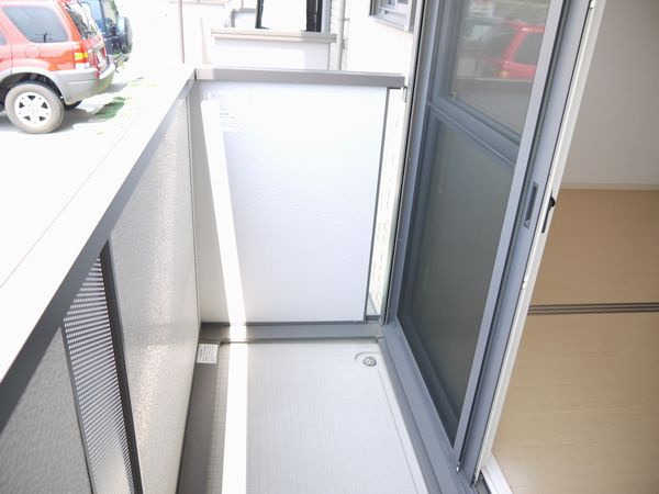 楽園　Ｂ棟のバルコニー