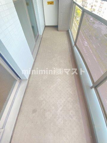 エストメゾン夕陽ヶ丘のバルコニー