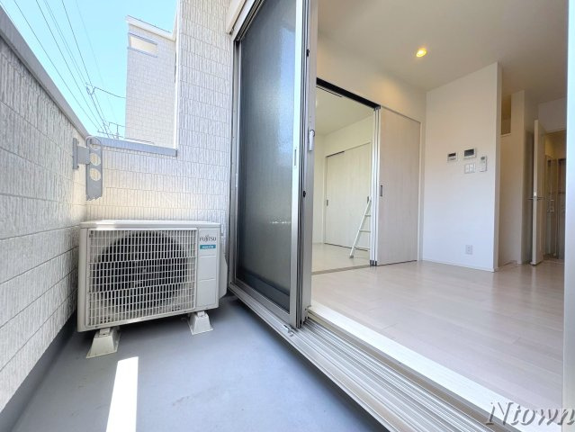【バルコニー】 | ハーモニーテラス志賀町Ⅸ | 広々としたバルコニーです