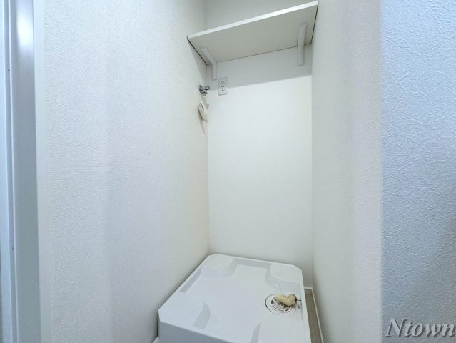 【設備】 | ハーモニーテラス志賀町Ⅸ | 洗濯機置き場です。