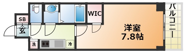 エスプレイス神戸グレースの間取り