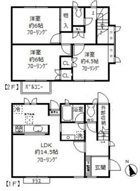 【間取り】 | アベニュー浜田山