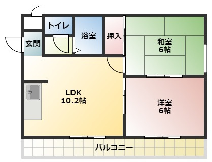 プレアール蔀屋本町の間取り