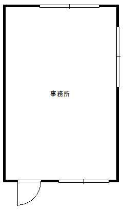 樫山町貸倉庫の間取り
